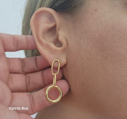 Links & Hoops Earrings