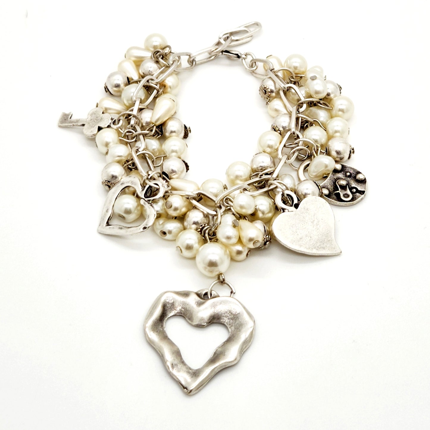 Hearts & Lock Bracelet