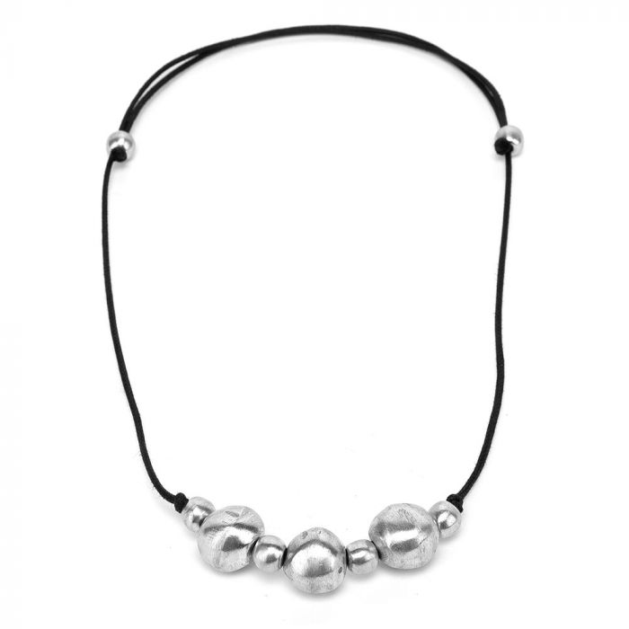 Multi Sphere Short Necklace