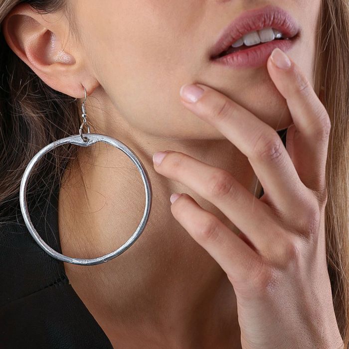 Thin Hoops Earrings