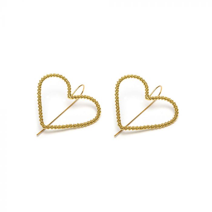 Heart & Needle Earrings